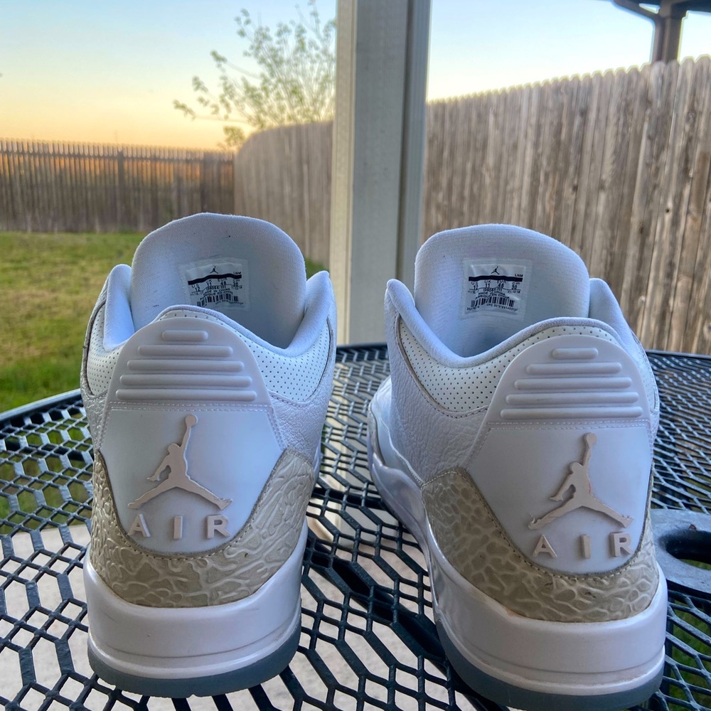 All white